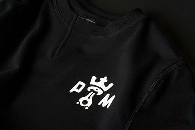 Džemperis PANDO MOTO JOHN don’t DIE JUODAS UNISEX – nuotrauka 5