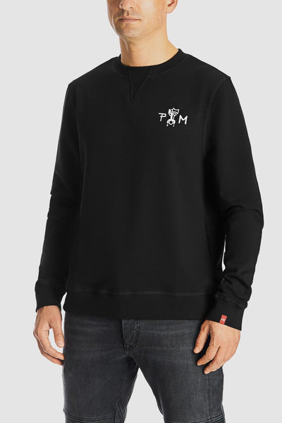 Džemperis PANDO MOTO JOHN TIGER JUODAS UNISEX – nuotrauka 3