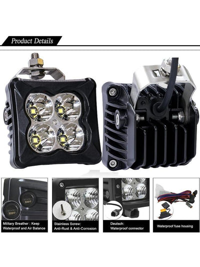 AURORA LED žibintas FLOOD 20W – nuotrauka 3