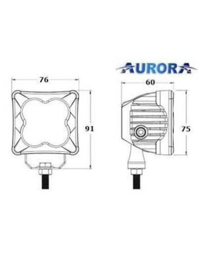 AURORA LED žibintas FLOOD 20W – nuotrauka 4