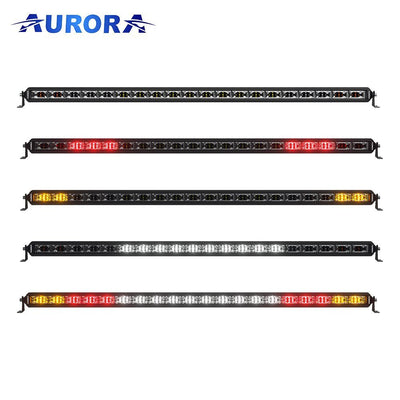 AURORA LED 40" (101,6CM) "D5 SINGLE ROW" SERIJOS GALINIS ŽIBINTAS 100W