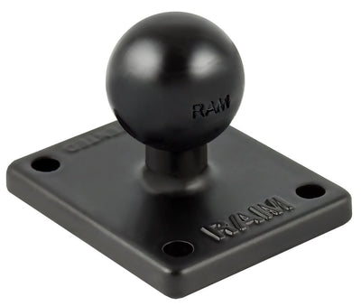 RAM MOUNT rutulinis adapteris SU AMPS plokšte – nuotrauka 2