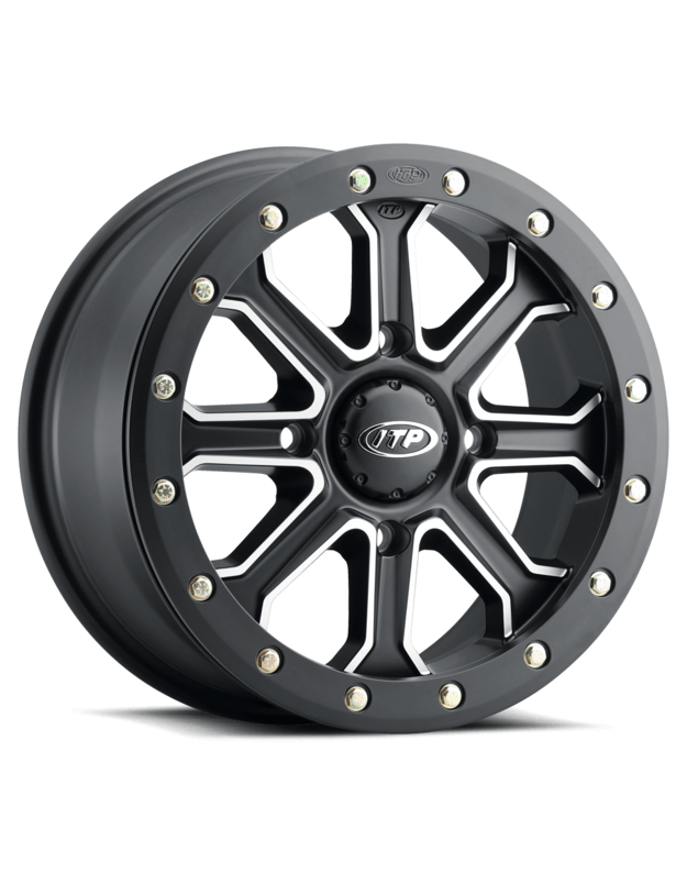 INERTIA 14X7 4/137 5+2 MAT BLACK