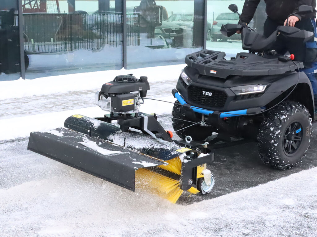 SHARK profesionalus gatvių IR SNIEGO valytuvas SKIRTAS atv/utv