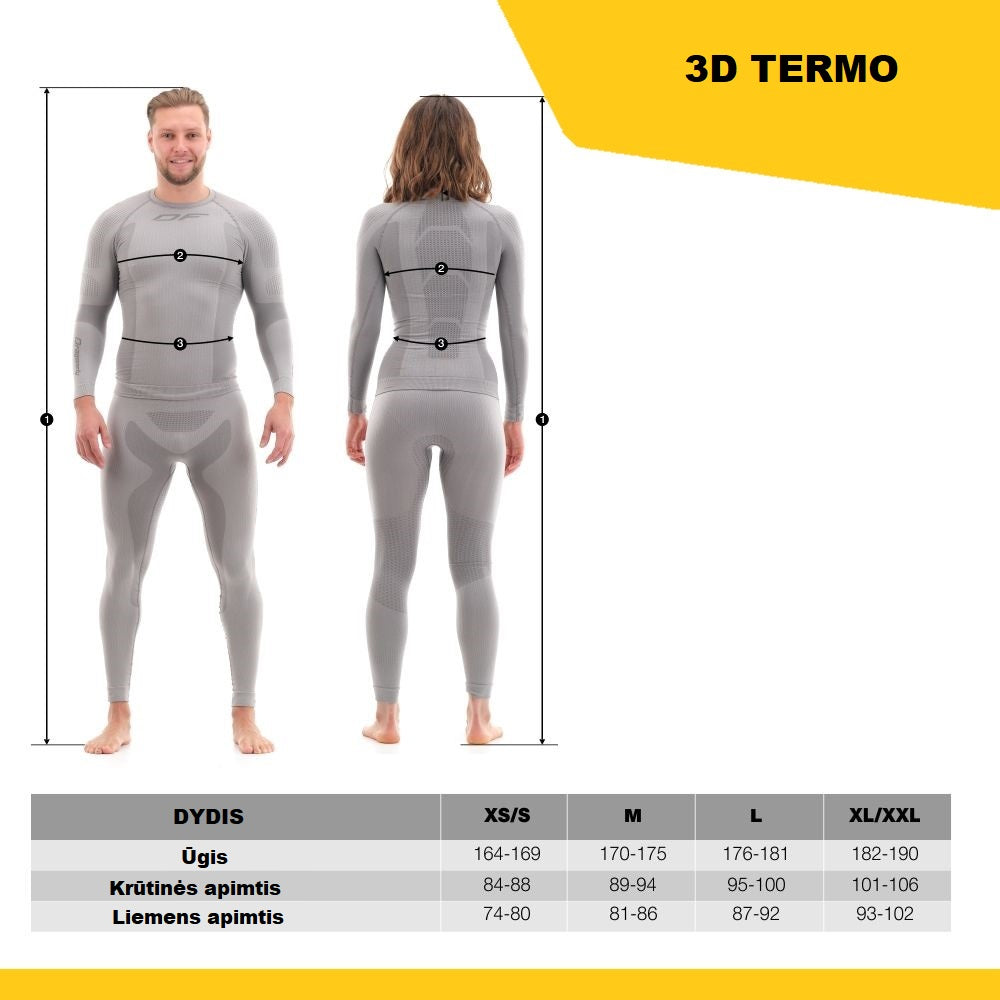 TERMO palaidinė dragonfly 3D PILKA UNISEX – nuotrauka 2