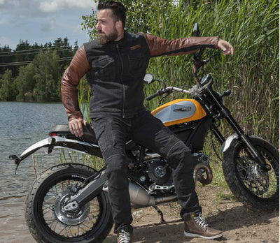 Džinsai trilobite ACID scrambler VYRAMS JUODI – nuotrauka 3
