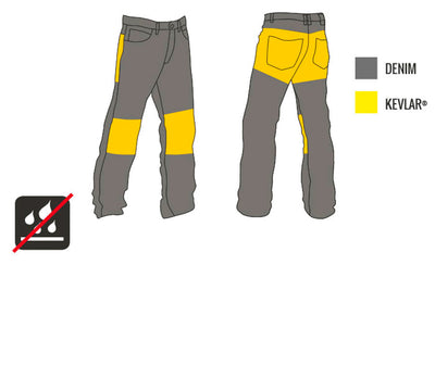 Džinsai trilobite ACID scrambler VYRAMS KHAKI – nuotrauka 5