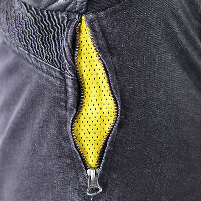 Striukė trilobite 964 ACID scrambler DENIM VYRAMS JUODA – nuotrauka 4