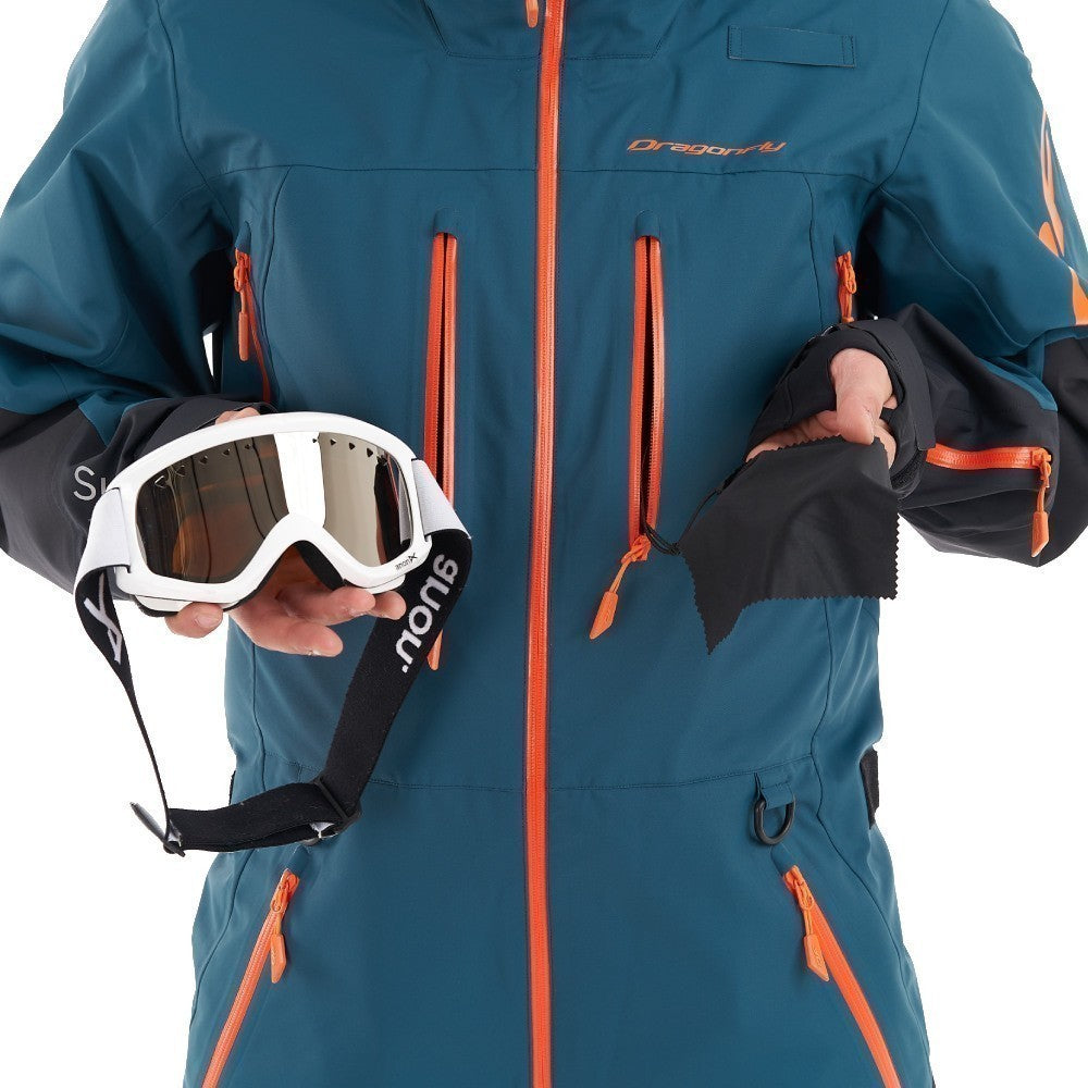 KOMBINEZONAS DRAGONFLY SUPERLIGHT 3L VYRAMS TAMSIAI MĖLYNA / ORANŽINĖ