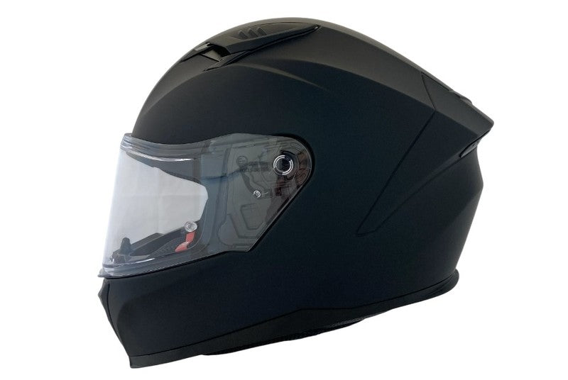 Šalmas APEX FI100 VAIKAMS JUODAS MATINIS