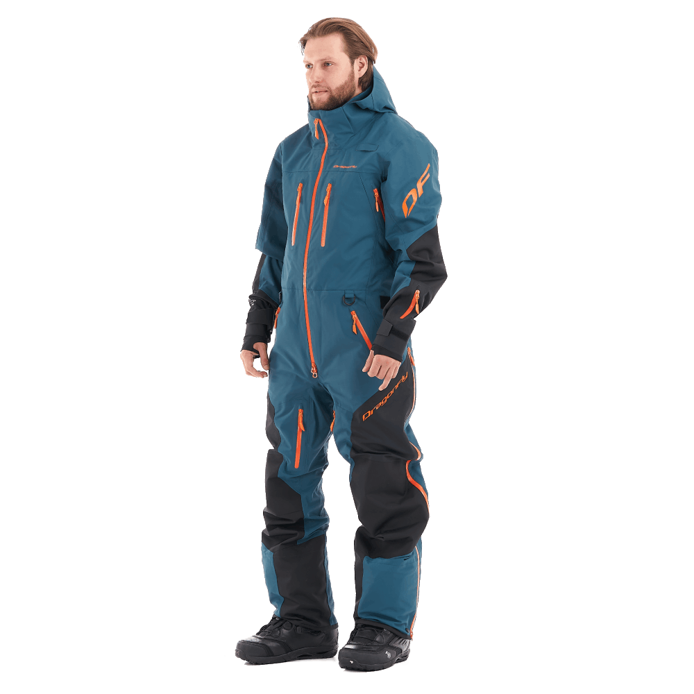 KOMBINEZONAS DRAGONFLY SUPERLIGHT 3L VYRAMS TAMSIAI MĖLYNA / ORANŽINĖ
