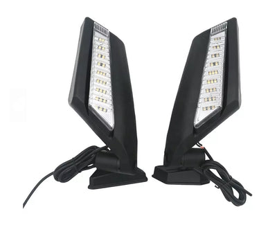 Veidrodėliai Can-am Maverick X3 komplektas su LED posūkiais LU-UTV-17C