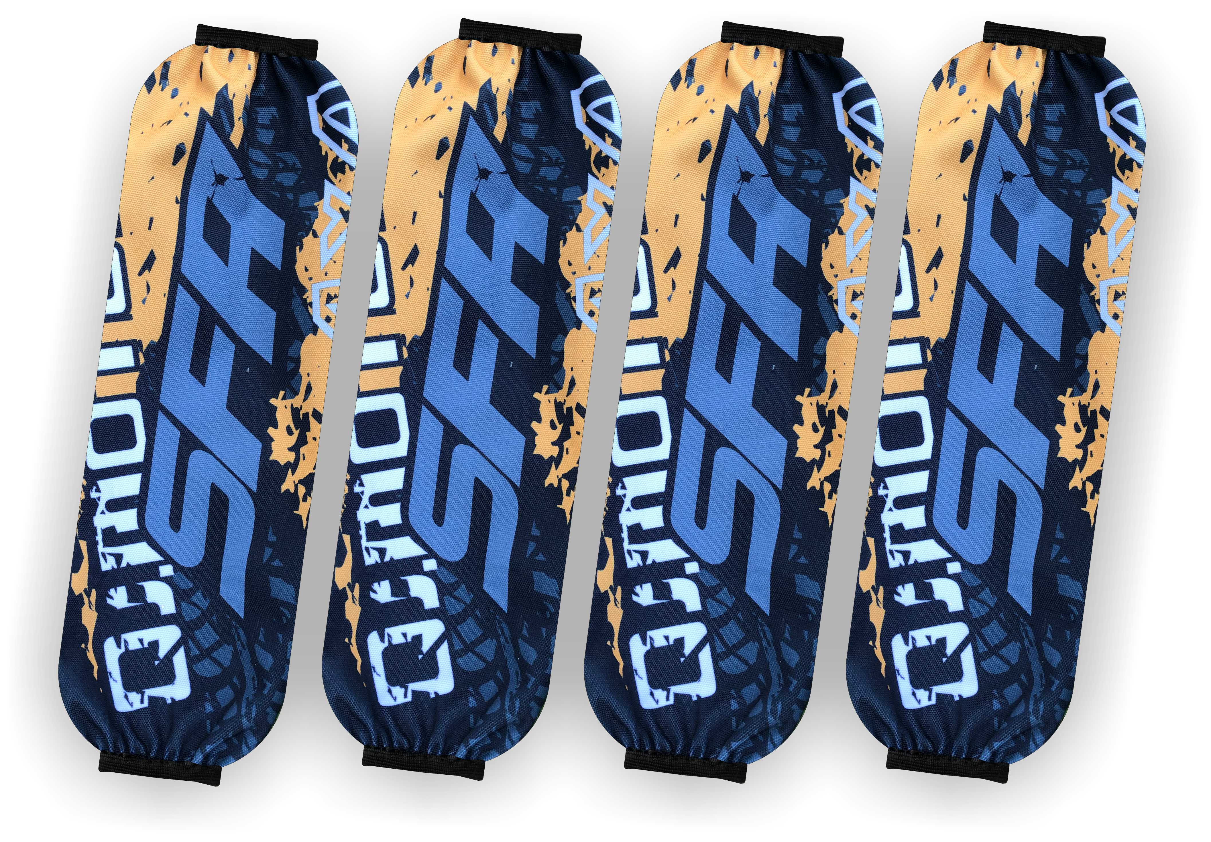 Amortizatorių APSAUGOS NUO PURVO QJ MOTORS SFA mėlyna