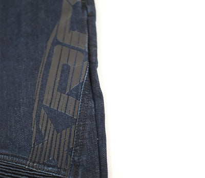 MOTO DŽINSAI XRC CROPPED VYRAMS MĖLYNI