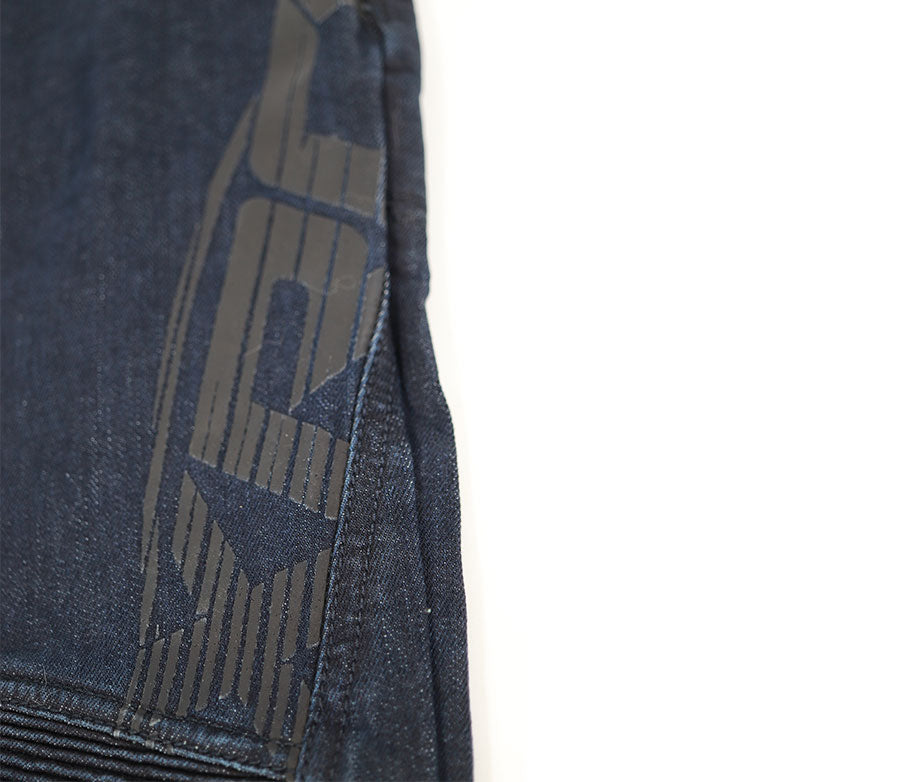 MOTO DŽINSAI XRC CROPPED VYRAMS MĖLYNI