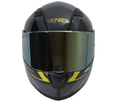 Šalmas XRC PURE GP 6 JUODAS/GELTONAS FLUO 
