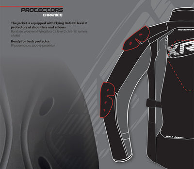 MOTO striukė XRC WINKLE WTP MOTERIMS juoda/ pilka/ žalia – nuotrauka 8